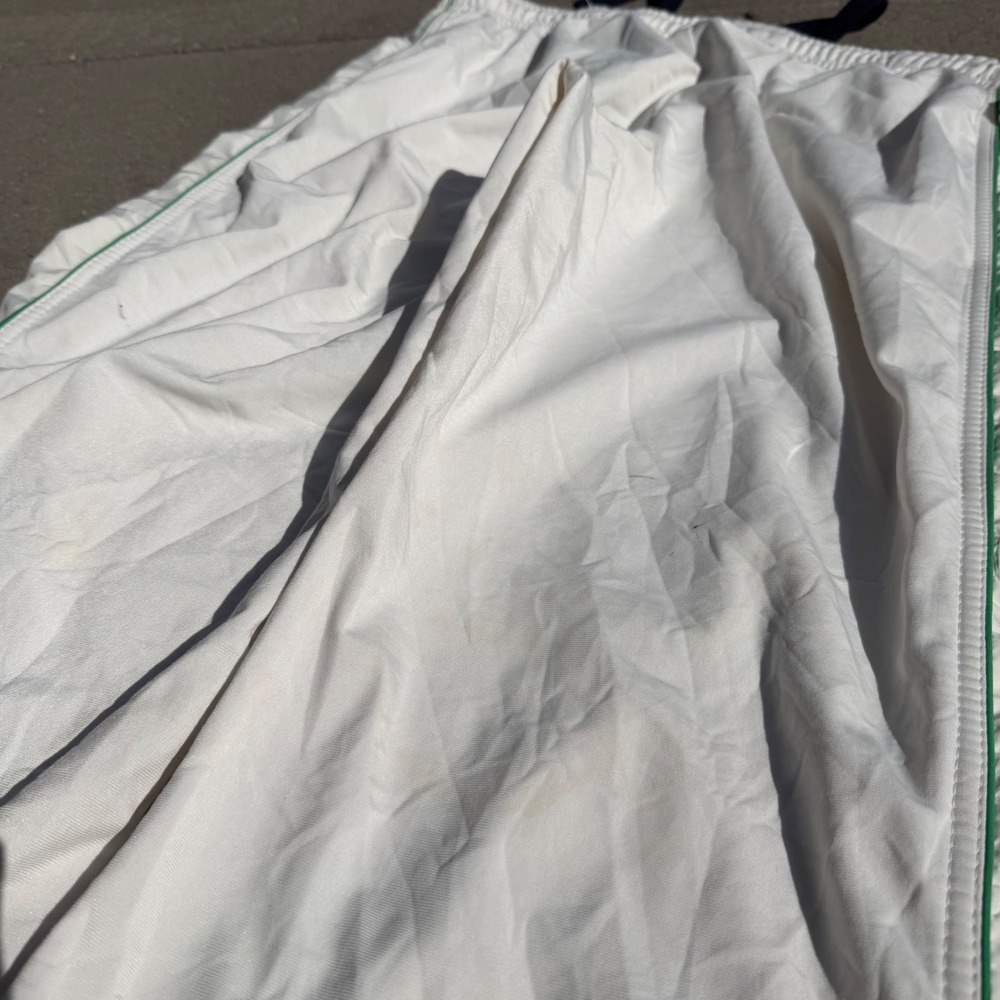 American Eagle Outfitters Sportswear White Track Pants Mens Large Vintage Style - Picture 7 of 8